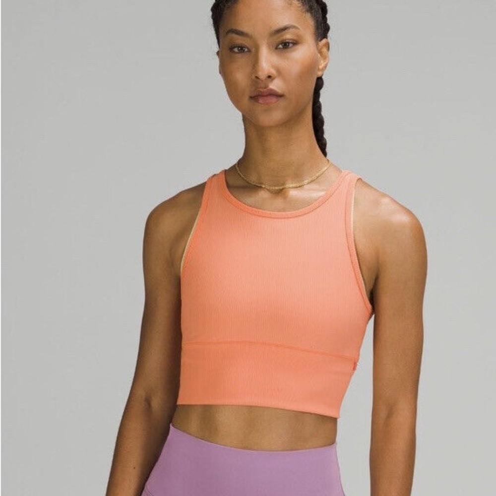 Lululemon Pivot Power Tank - Orange
